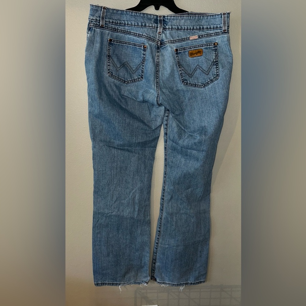 Wrangler Light Blue Boot Cut Jeans